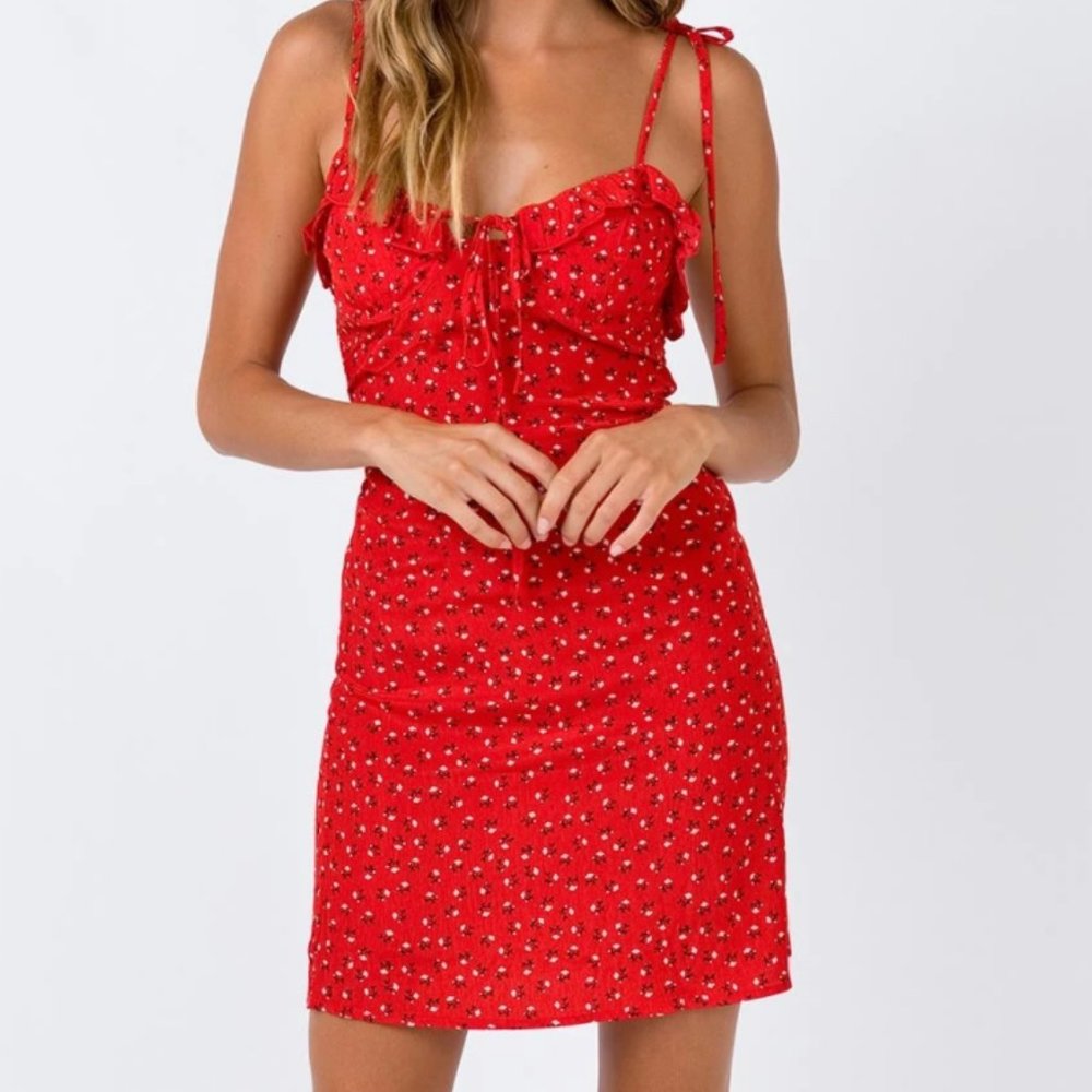 Princess Polly Red Mini Dress